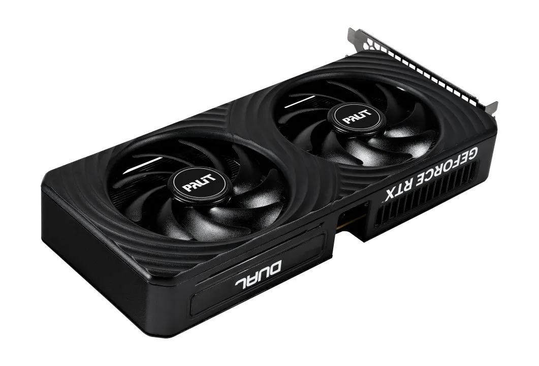 Відеокарта GF RTX 5050 8GB GDDR6 Dual OC Palit (NE65050S19P1-GB2070D) - мініатюра 6