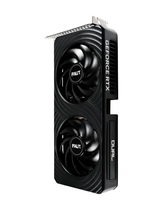 Відеокарта GF RTX 5050 8GB GDDR6 Dual OC Palit (NE65050S19P1-GB2070D) - мініатюра 7