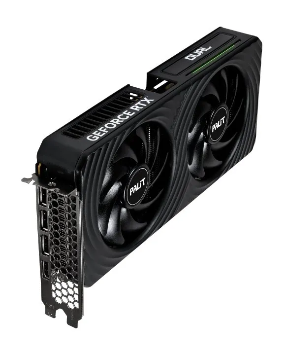Відеокарта GF RTX 5050 8GB GDDR6 Dual OC Palit (NE65050S19P1-GB2070D) - мініатюра 8