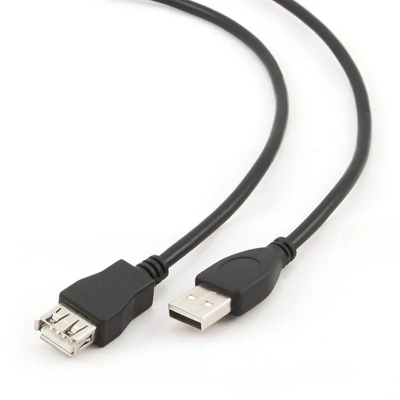 Кабель Cablexpert USB - USB V 2.0 (M/F), подовжувач, 3.0 м, чорний (CCP-USB2-AMAF-10) - мініатюра 2