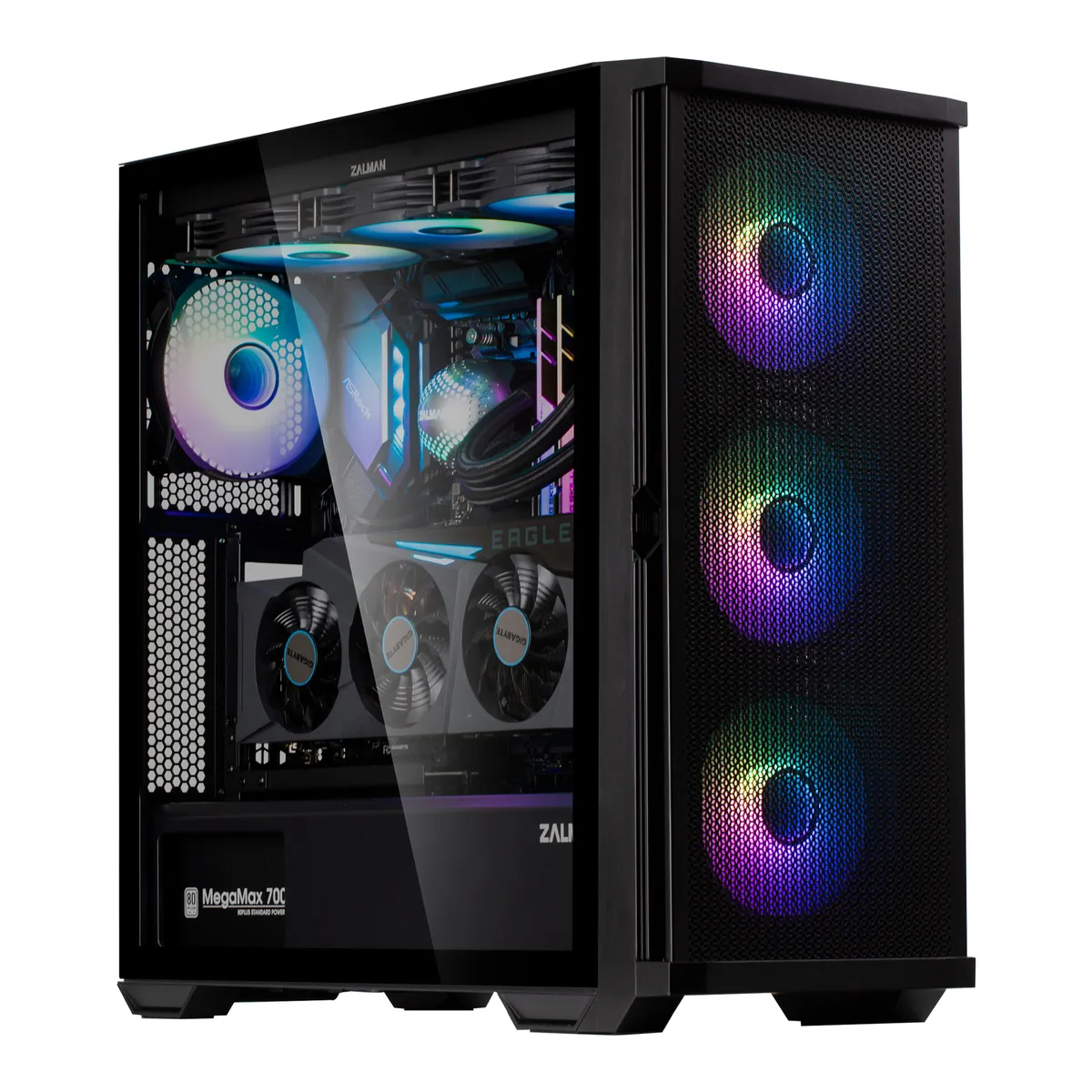 Корпус Zalman Z10 Duo Black - мініатюра 3
