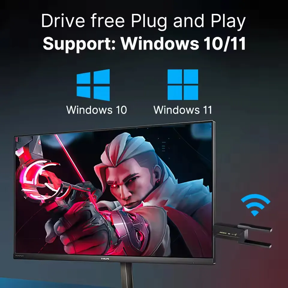 Бездротовий адаптер Fenvi FU-AX900 Wi-Fi 6, Bluetooth 5.3 Dual Band 2.4G 5G - мініатюра 5