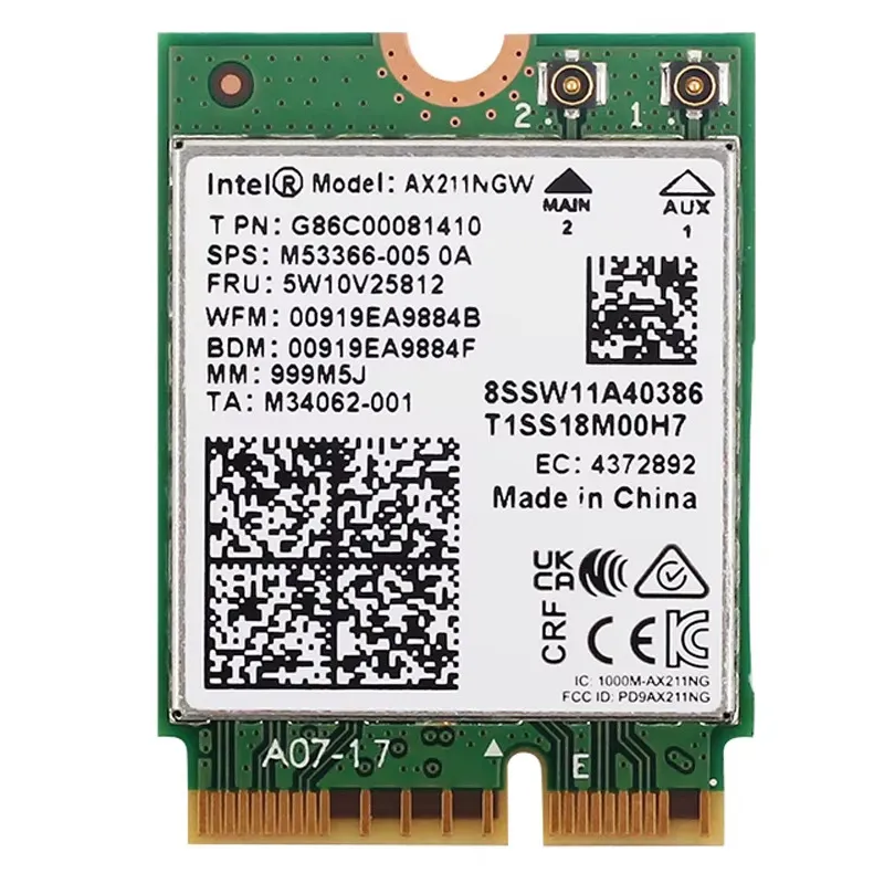 Бездротовий адаптер Fenvi AX211NGW - зображення 1