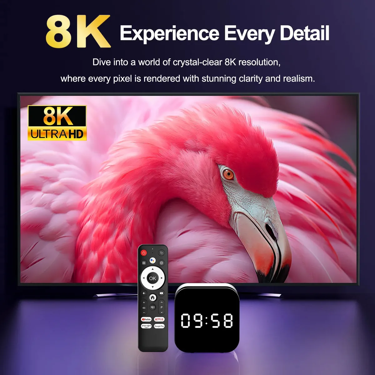 HD медіаплеєр H96 Max H728 4/32 GB - мініатюра 5