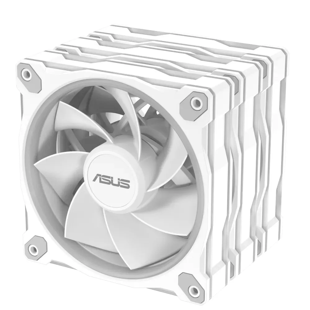 Вентилятор Asus Prime MR120 ARGB Reverse White 3in1 (90DA00L3-B09020) - мініатюра 4