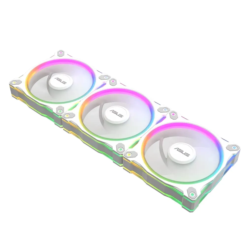 Вентилятор Asus Prime MR120 ARGB Reverse White 3in1 (90DA00L3-B09020) - мініатюра 7