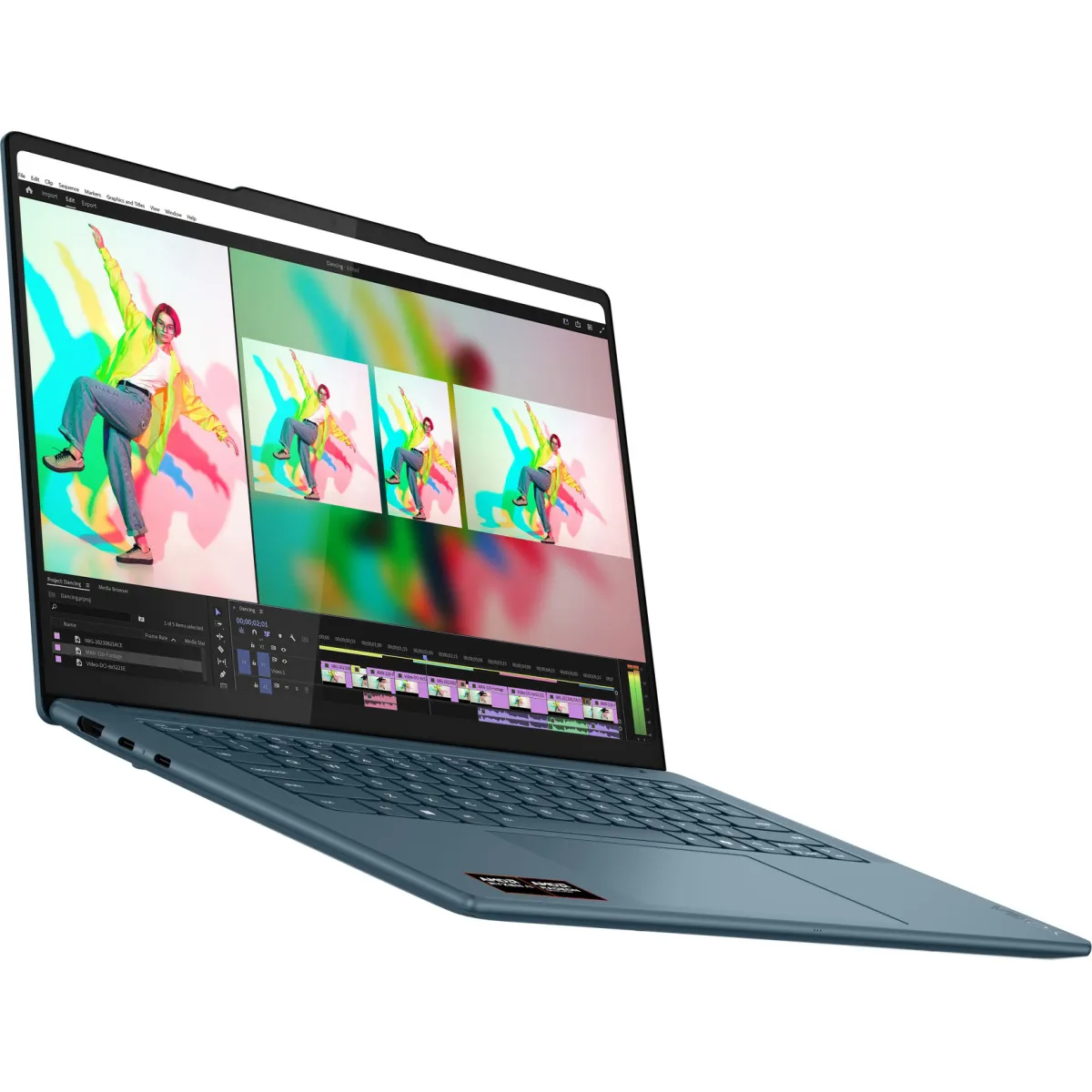 Ноутбук Lenovo Yoga Pro 7 14AKP10 (83KG001GRA) Tidal Teal - мініатюра 3