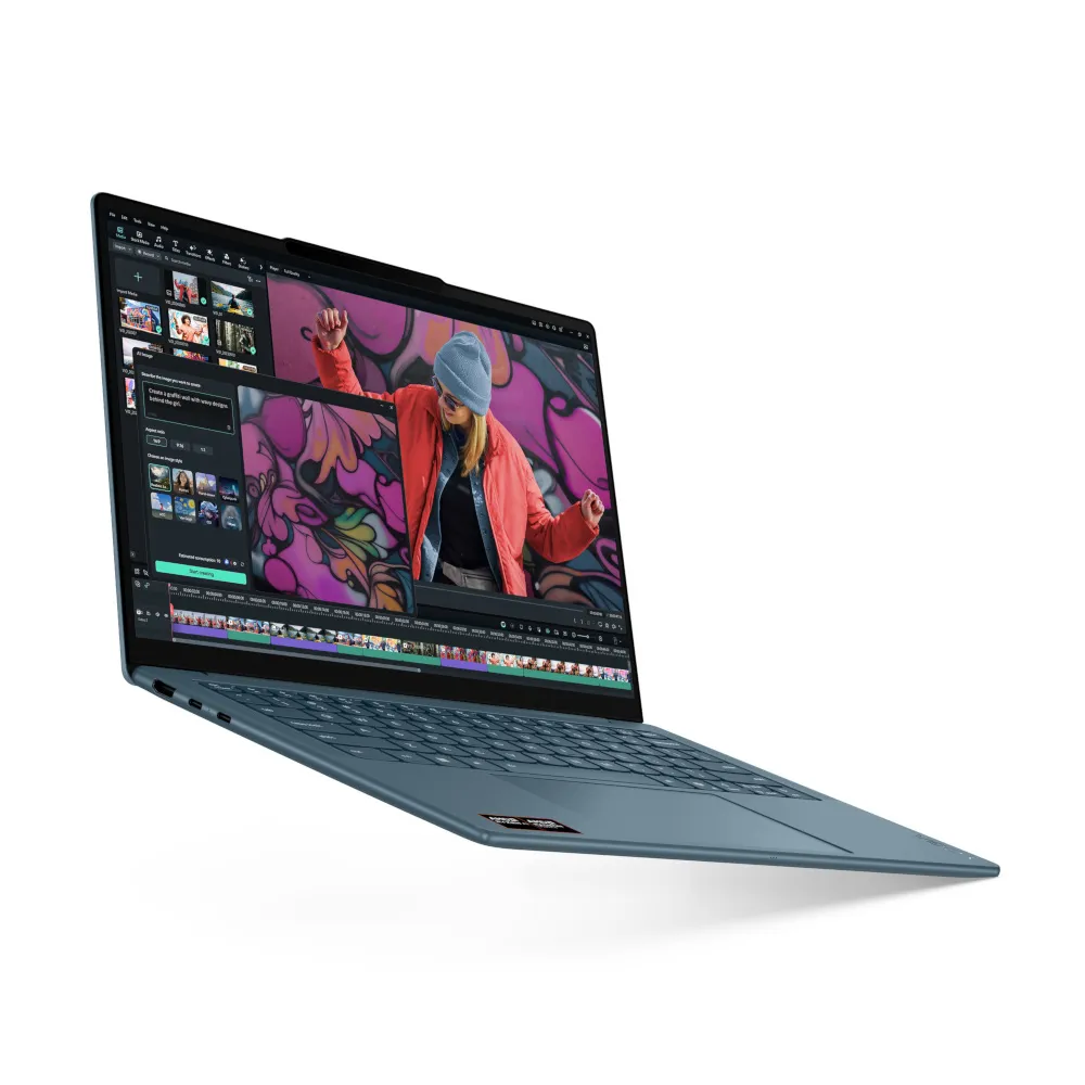 Ноутбук Lenovo Yoga Slim 7 14AKP10 (83JY004SRA) Tidal Teal - мініатюра 3