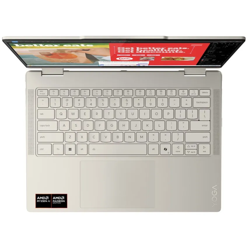 Ноутбук Lenovo Yoga 7 2-in-1 14AKP10 (83JR007MRA) Seashell - мініатюра 18