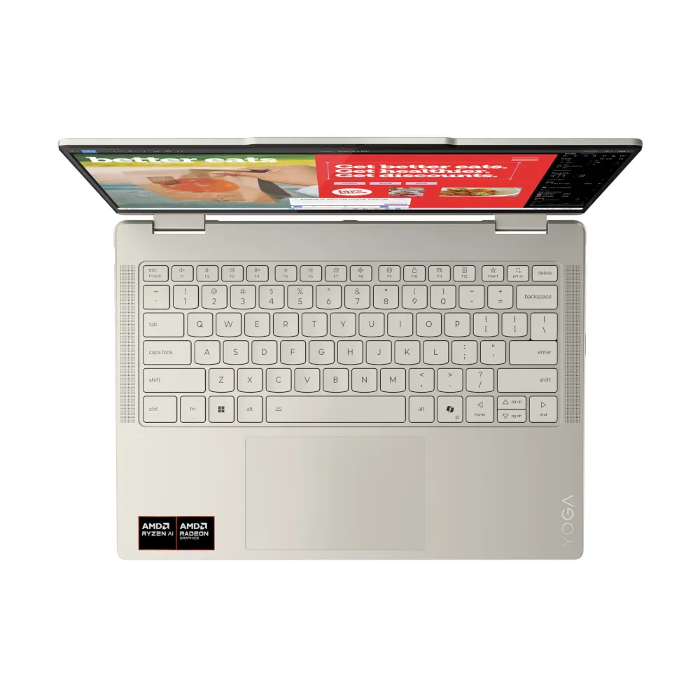 Ноутбук Lenovo Yoga 7 2-in-1 14AKP10 (83JR007HRA) Seashell - мініатюра 8