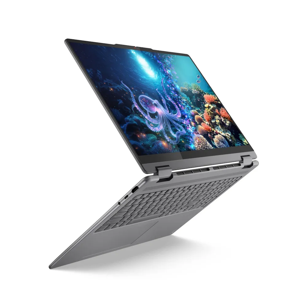Ноутбук Lenovo Yoga 7 2-in-1 16ILL10 (83JT002JRA) Luna Grey - мініатюра 6