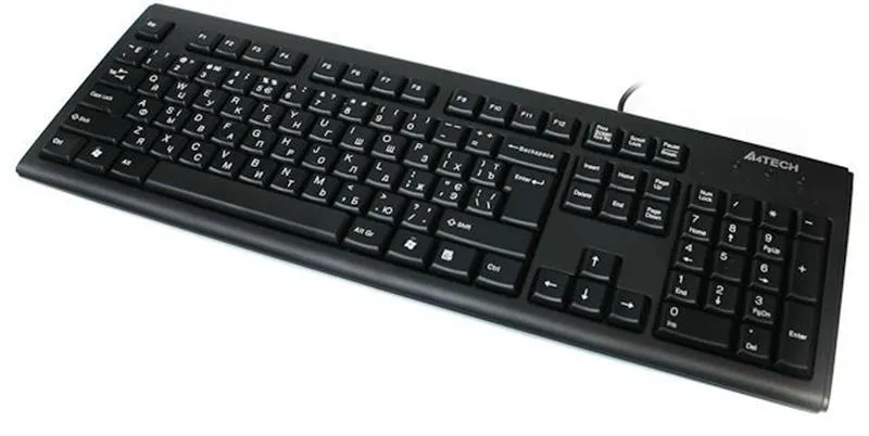 Клавіатура A4Tech KR-83 (Black) - мініатюра 2