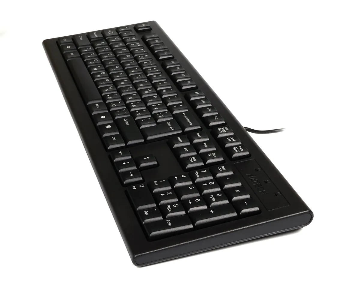 Клавіатура A4Tech KR-85 PS/2 Black - мініатюра 4