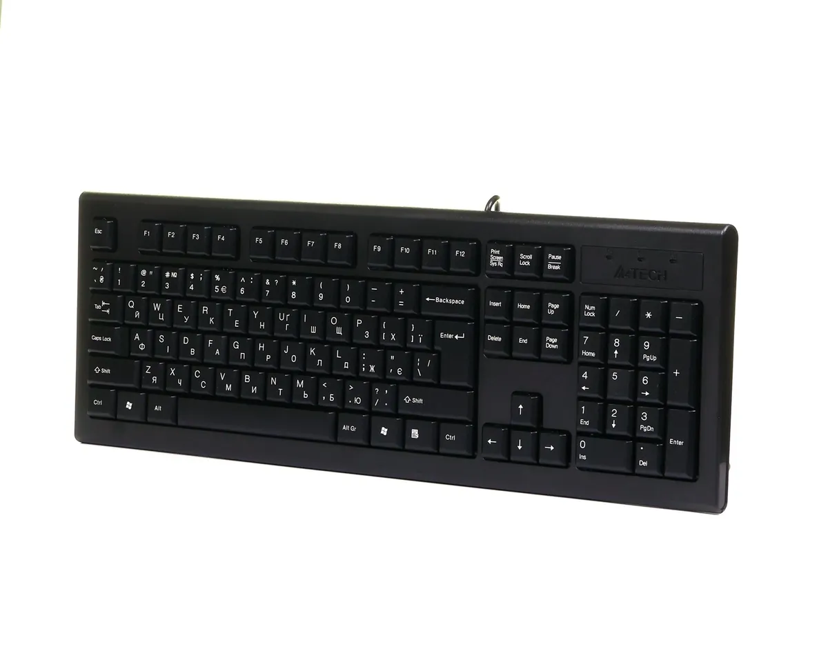 Клавіатура A4Tech KR-85 PS/2 Black - мініатюра 5