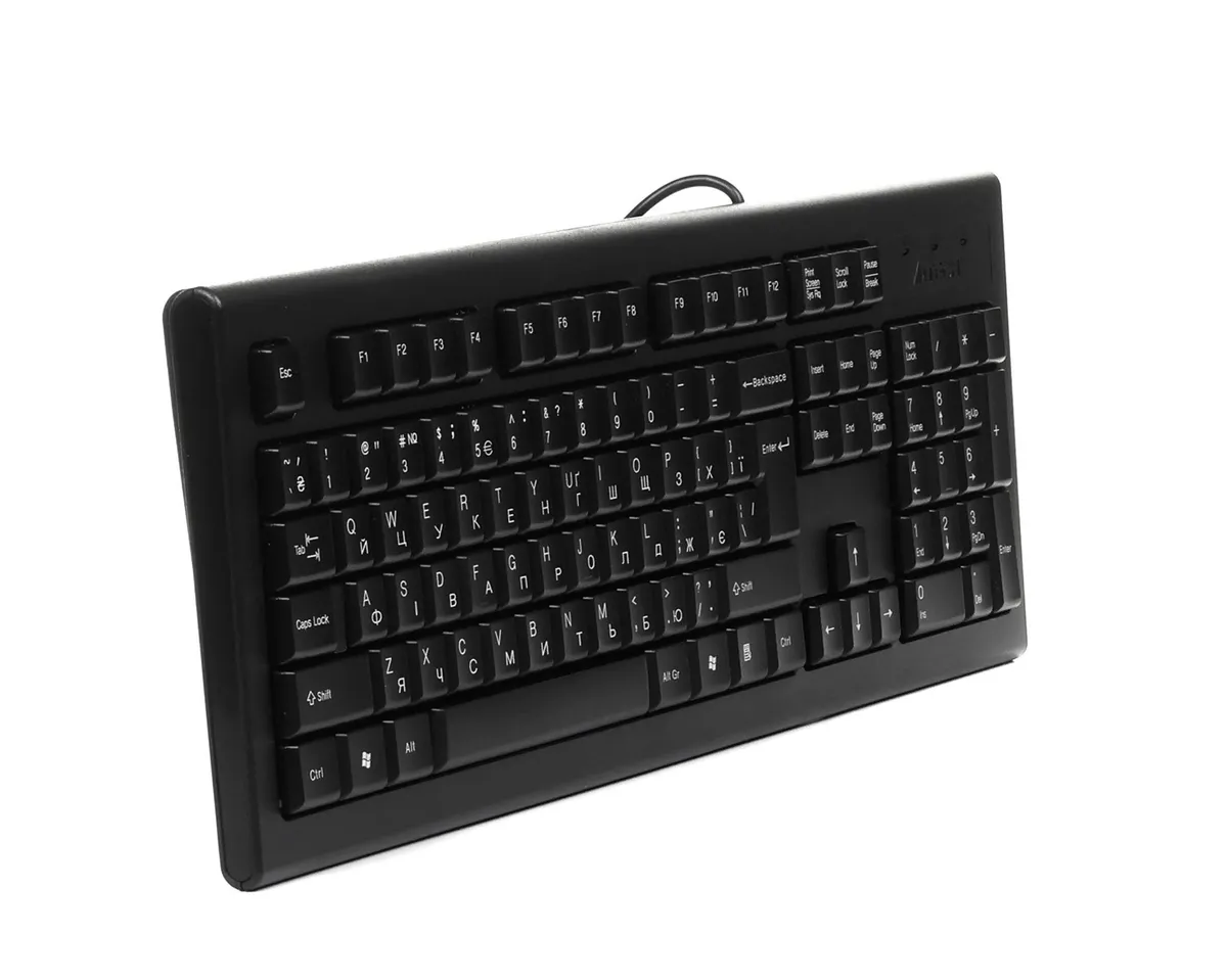 Клавіатура A4Tech KR-85 PS/2 Black - мініатюра 7