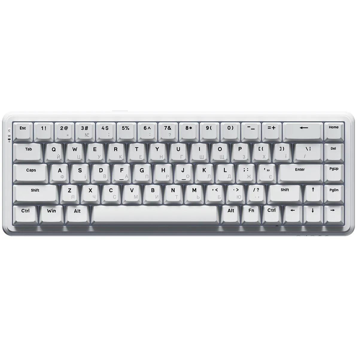 Клавіатура Ajazz AK680 Max Magnetic Switch White (AK680-WM-W-A) - зображення 1