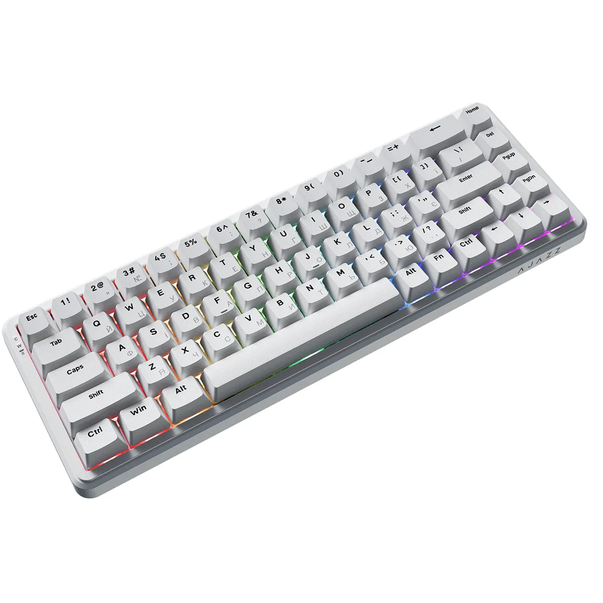 Клавіатура Ajazz AK680 Max Magnetic Switch White (AK680-WM-W-A) - мініатюра 2