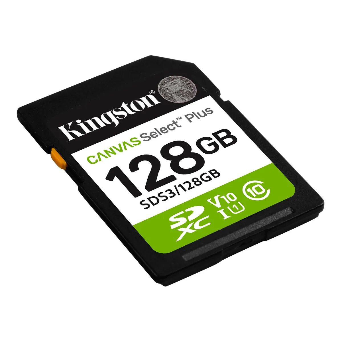 Карта пам`яті SDXC 128GB UHS-I Class 10 Kingston Canvas Select Plus R150MB/s (SDS3/128GB) - мініатюра 2