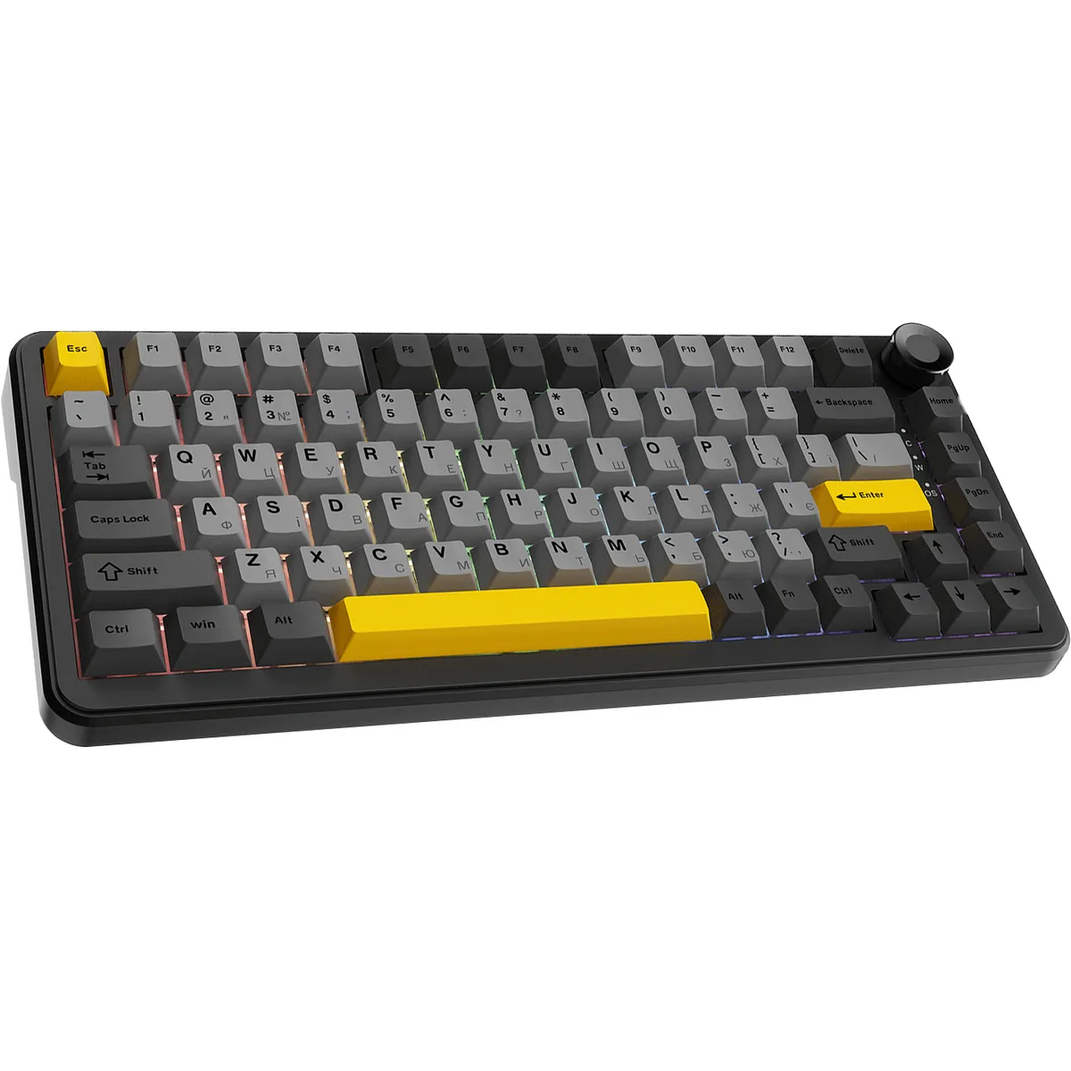 Клавіатура бездротова Ajazz AK820 Max Plus Day Dream Switch Black (AK820MAX-DD-BGY) - мініатюра 6