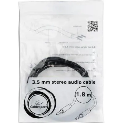 Кабель мультимедійний Jack 3.5mm male/Jack 3.5mm male 1.8m Cablexpert (CCAP-444-6) - мініатюра 5