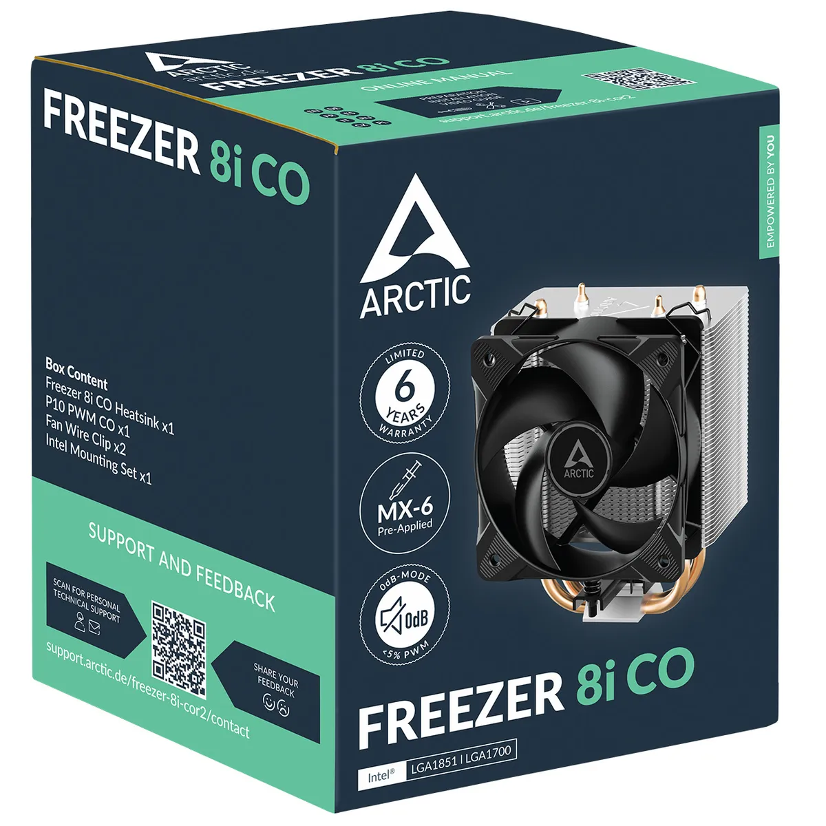 Кулер процесорний Arctic Freezer 8i CO (ACFRE00191A) - мініатюра 2