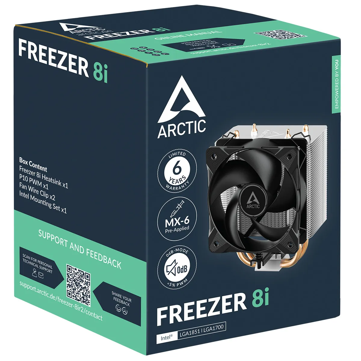 Кулер процесорний Arctic Freezer 8i (ACFRE00190A) - зображення 1