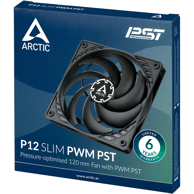 Вентилятор Arctic P12 Slim PWM PST (ACFAN00187A) - мініатюра 5