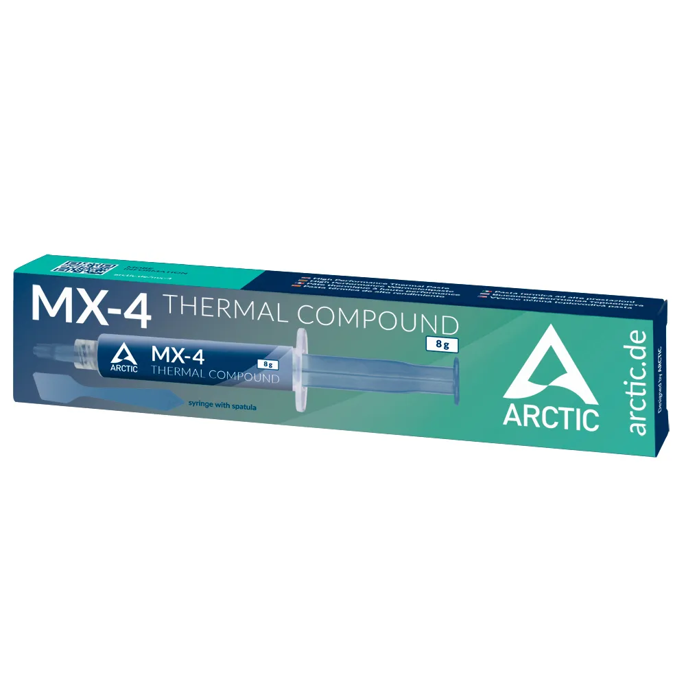 Термопаста Arctic MX-4 8 г зі шпателем (ACTCP00059A) - мініатюра 2