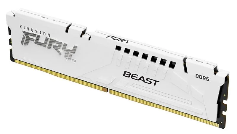 Модуль пам`ятi DDR5 2х32GB/5600 Kingston Fury Beast White (KF556C36BWEK2-64) - мініатюра 4