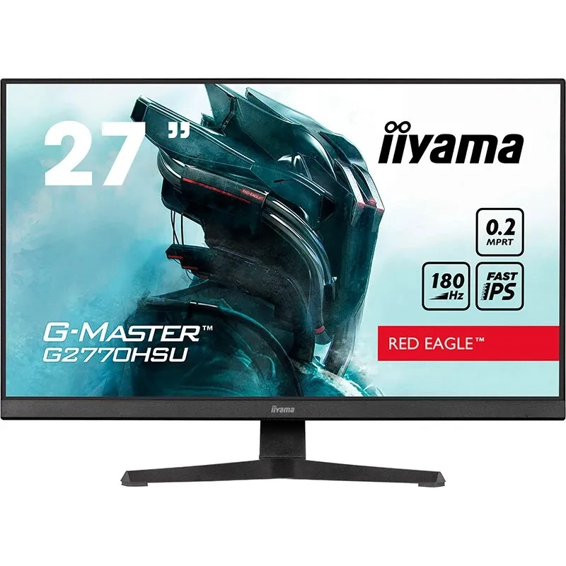 Монітор Iiyama 27" G-Master G2770HSU-B6 IPS Black 180Hz - зображення 1