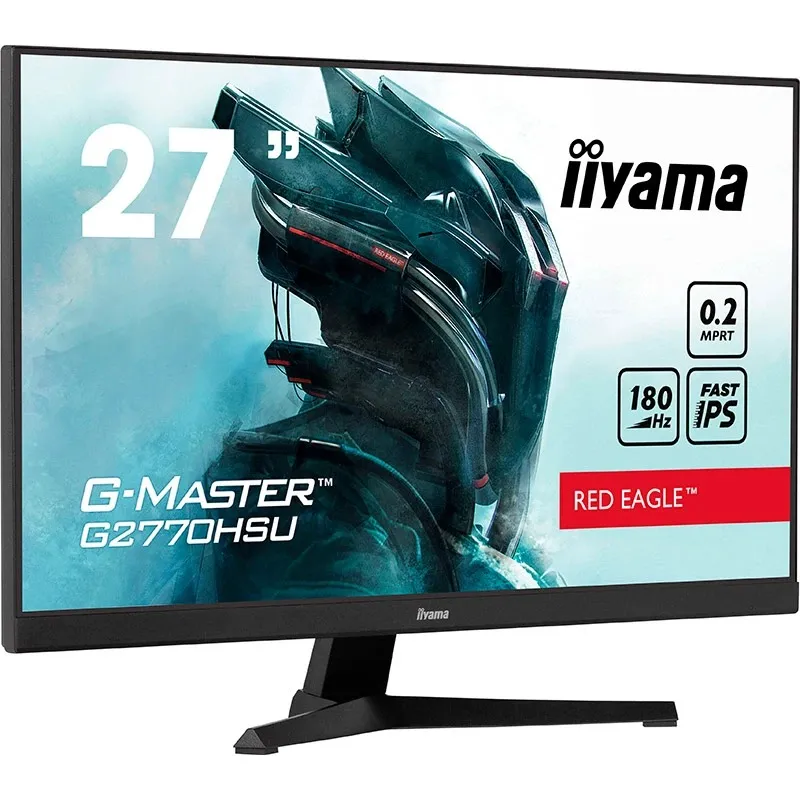 Монітор Iiyama 27" G-Master G2770HSU-B6 IPS Black 180Hz - мініатюра 2