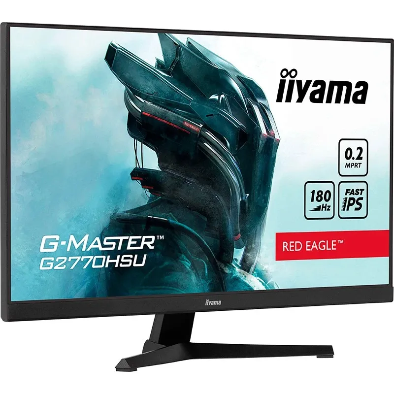 Монітор Iiyama 27" G-Master G2770HSU-B6 IPS Black 180Hz - мініатюра 3