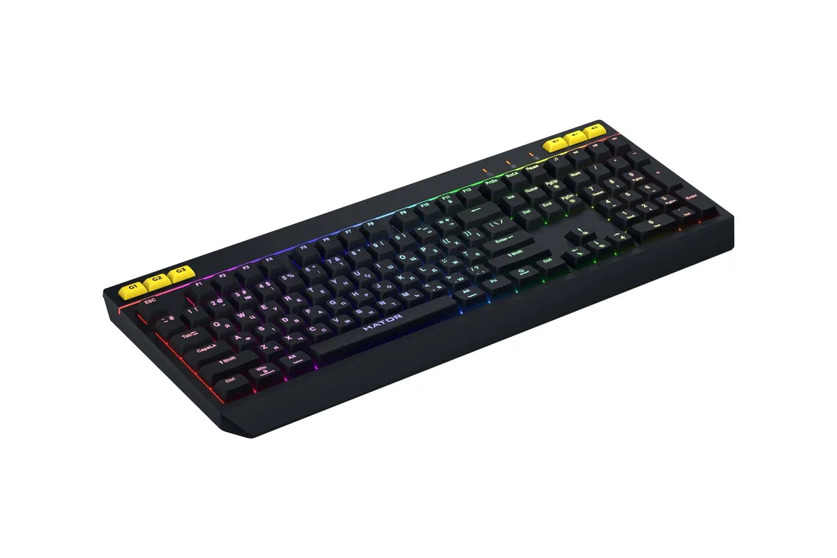 Клавіатура Hator Icefall Black (HTK402UA) - мініатюра 3