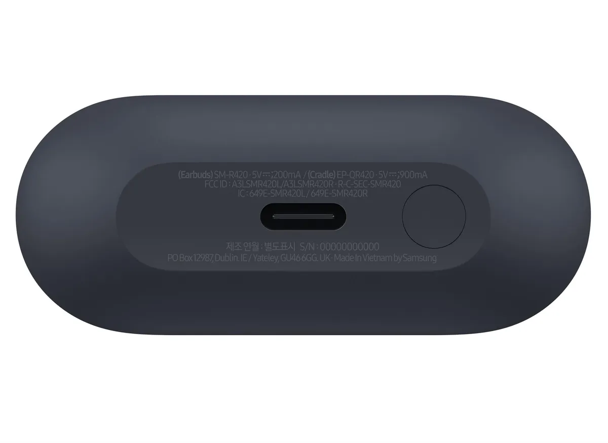 Bluetooth-гарнітура Samsung Galaxy Buds3 FE SM-R420 Black (SM-R420NZKASEK) - мініатюра 7