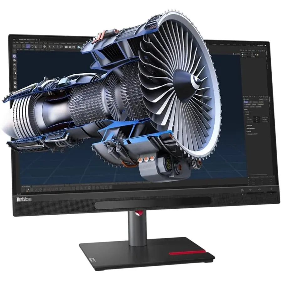 Монітор Lenovo 27" ThinkVision 27 3D (63F1UAT3UA) IPS Black - мініатюра 2