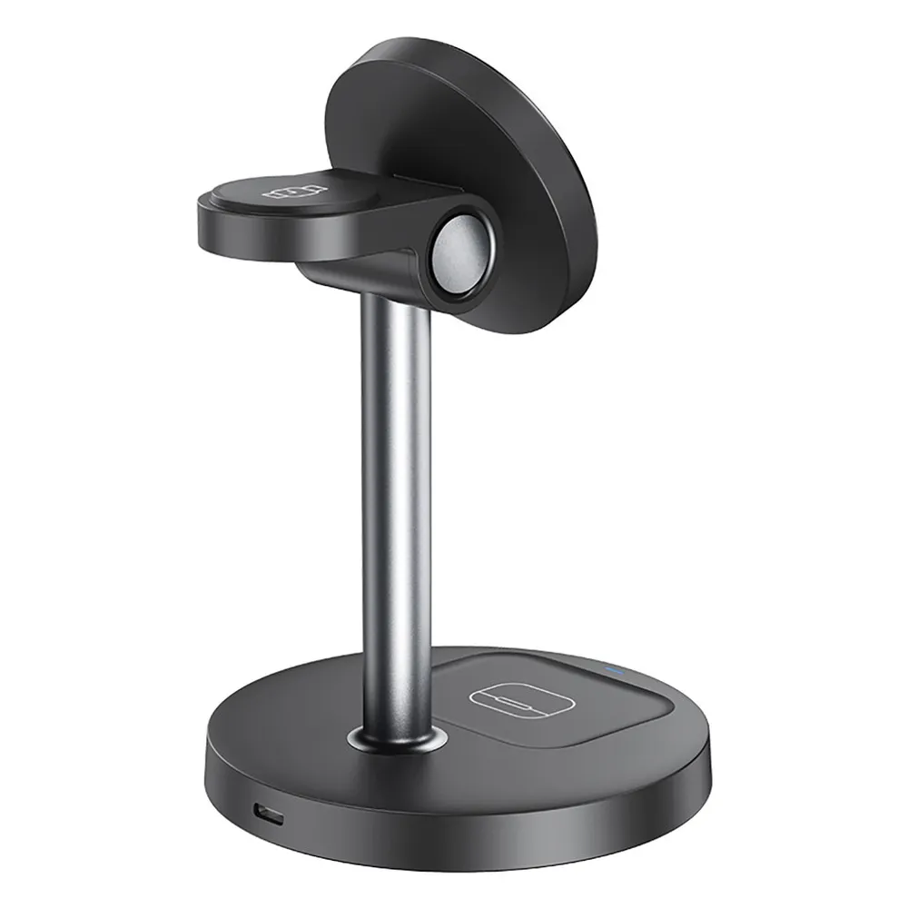 Бездротовий зарядний пристрій XO CX038 15W Black - мініатюра 3