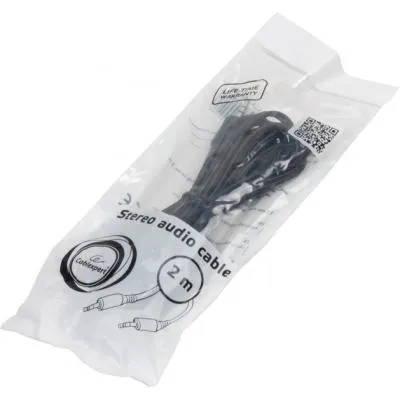 Кабель мультимедійний Jack 3.5mm male/Jack 3.5mm male 2.0m Cablexpert (CCA-404-2M) - мініатюра 4
