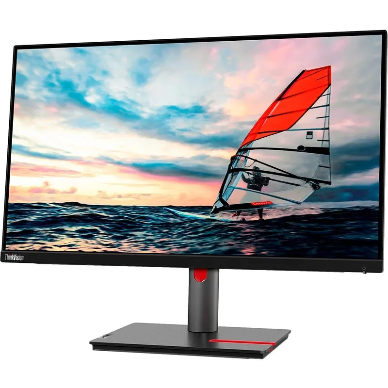 Монітор Lenovo 24.5" ThinkVision P25i-30 (63F4MAT1UA) IPS Black 100Hz - мініатюра 3
