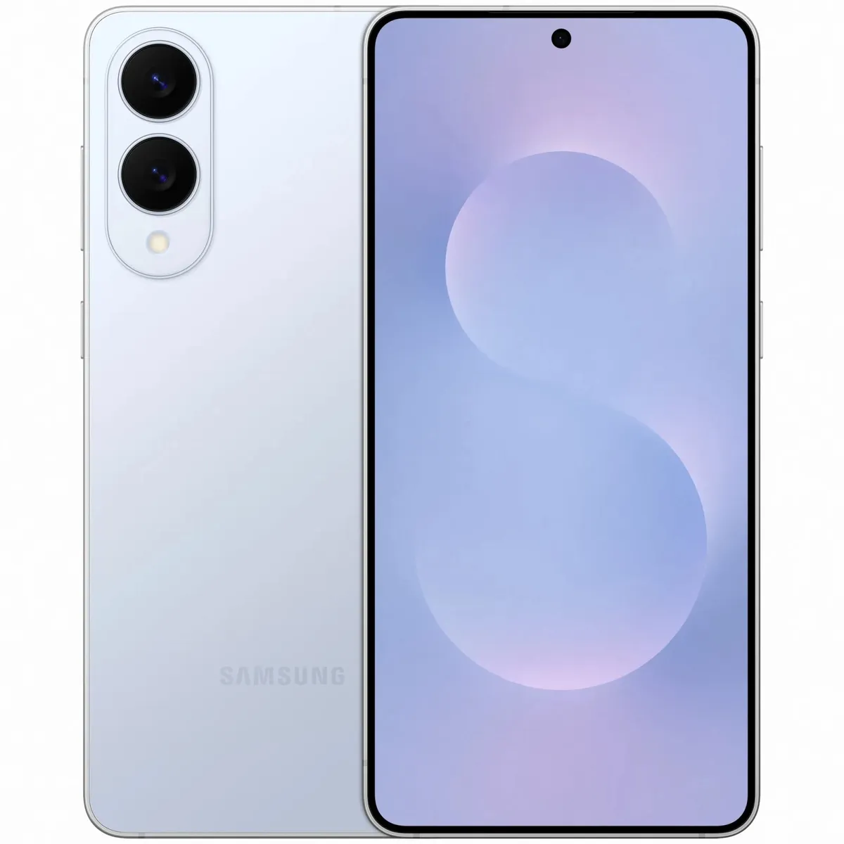Смартфон Samsung Galaxy S25 Edge 12/256GB Titanium Icyblue (SM-S937BLBDEUC) - зображення 1