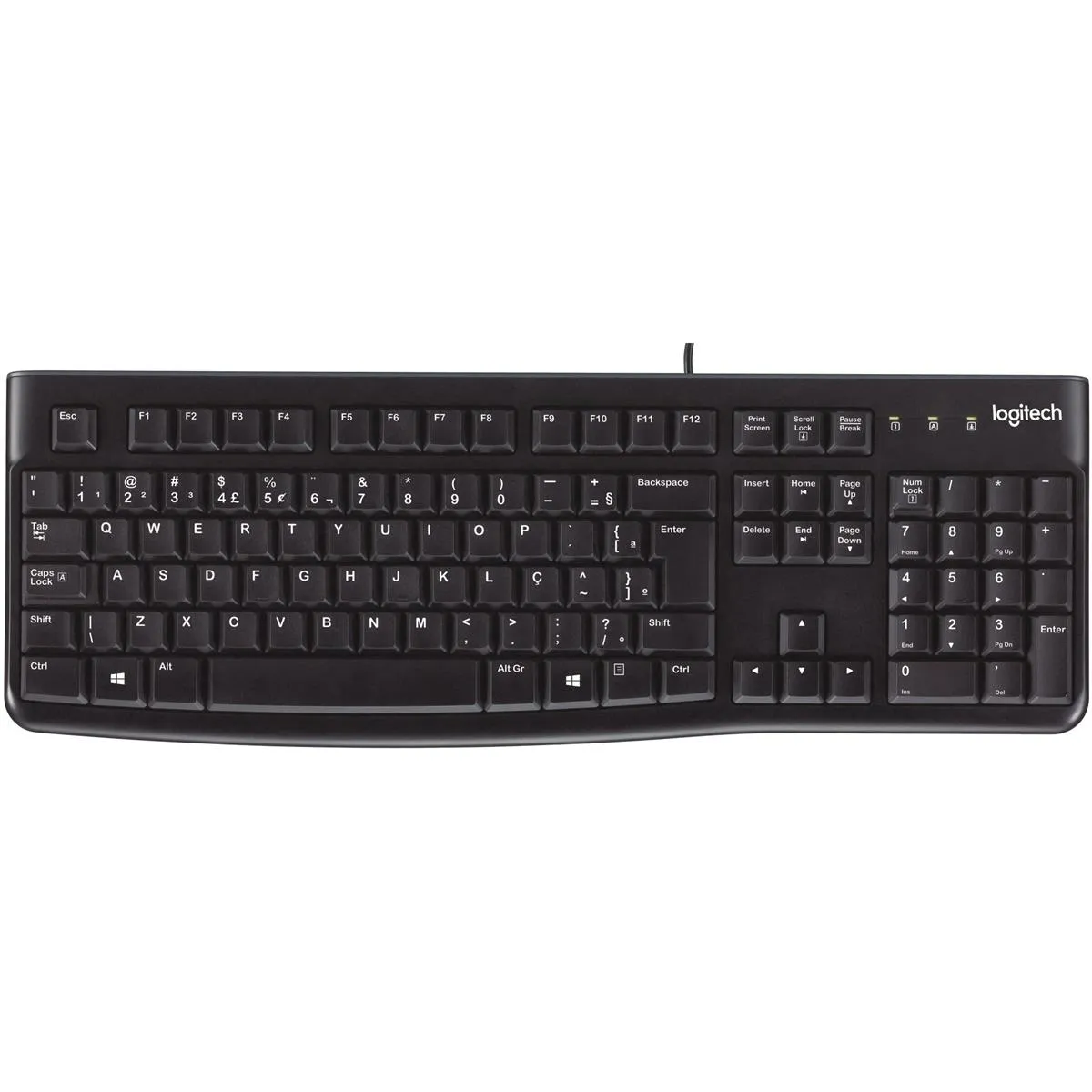 Клавіатура Logitech K120 for Business Ukr Black (920-002643) - зображення 1