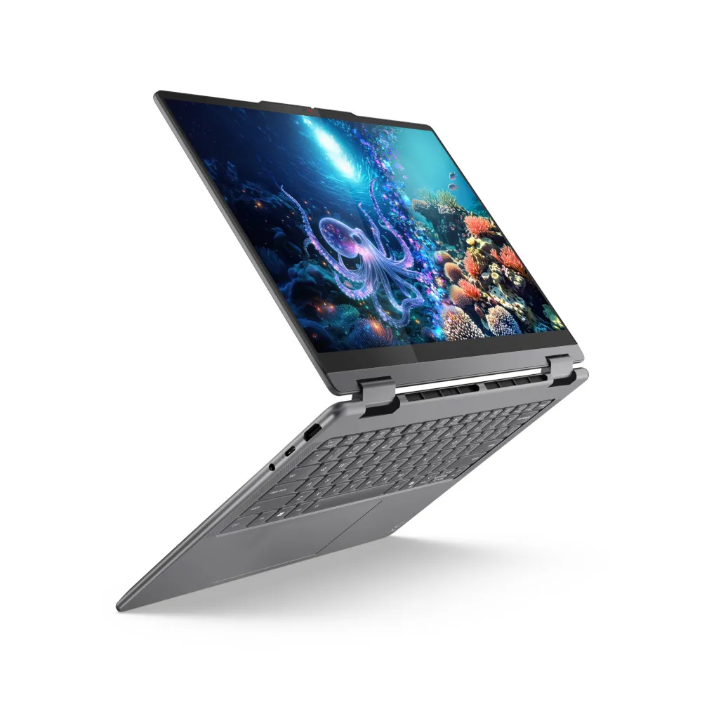 Ноутбук Lenovo Yoga 7 2-in-1 14ILL10 (83JQ009URA) Luna Grey - мініатюра 8