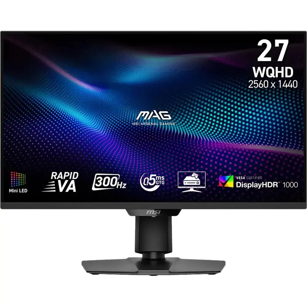 Монітор MSI 27" MAG 274QPF X30MV VA Black 300Hz - мініатюра 6
