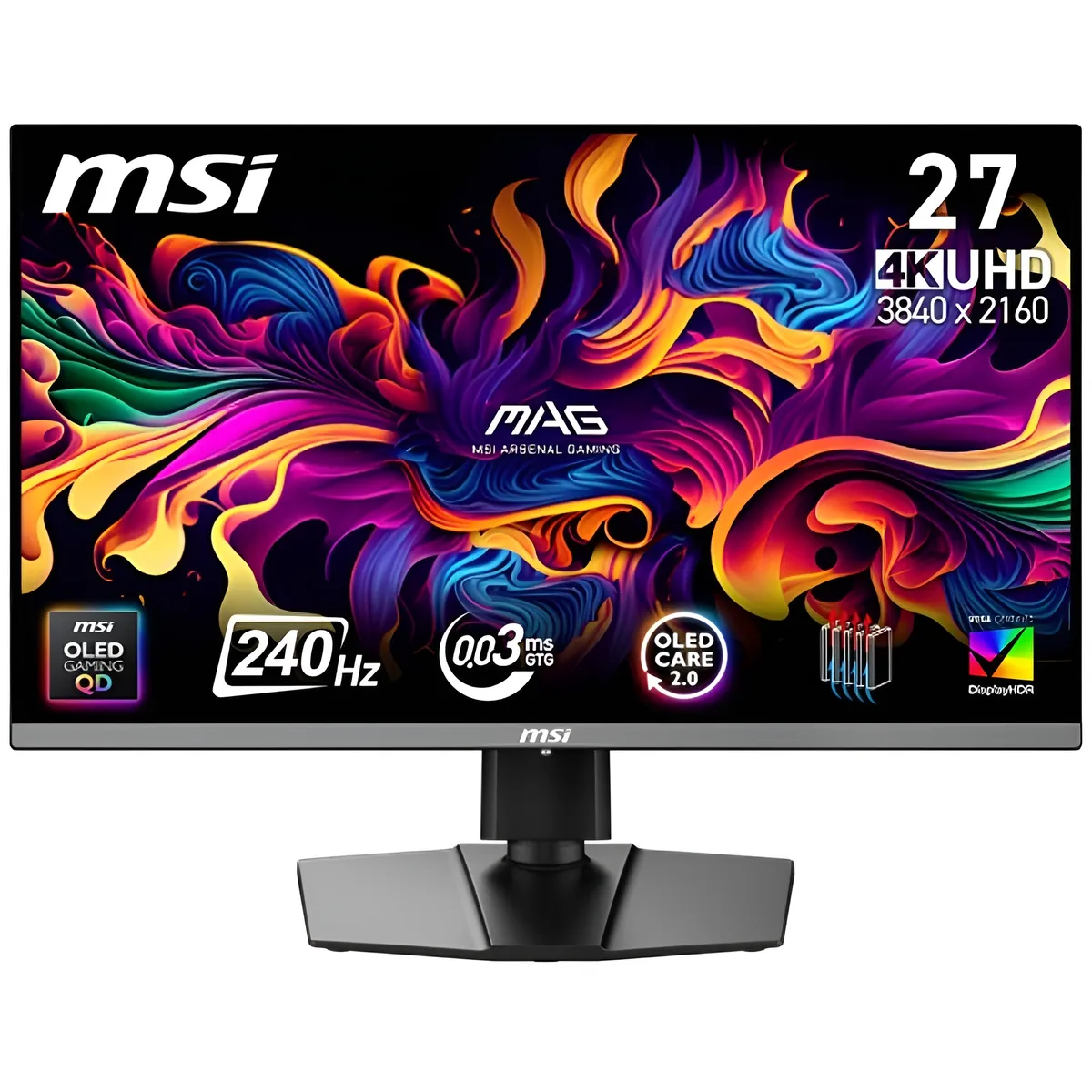 Монітор MSI 27" MAG 272UP QD-OLED X24 Black 240Hz - мініатюра 6