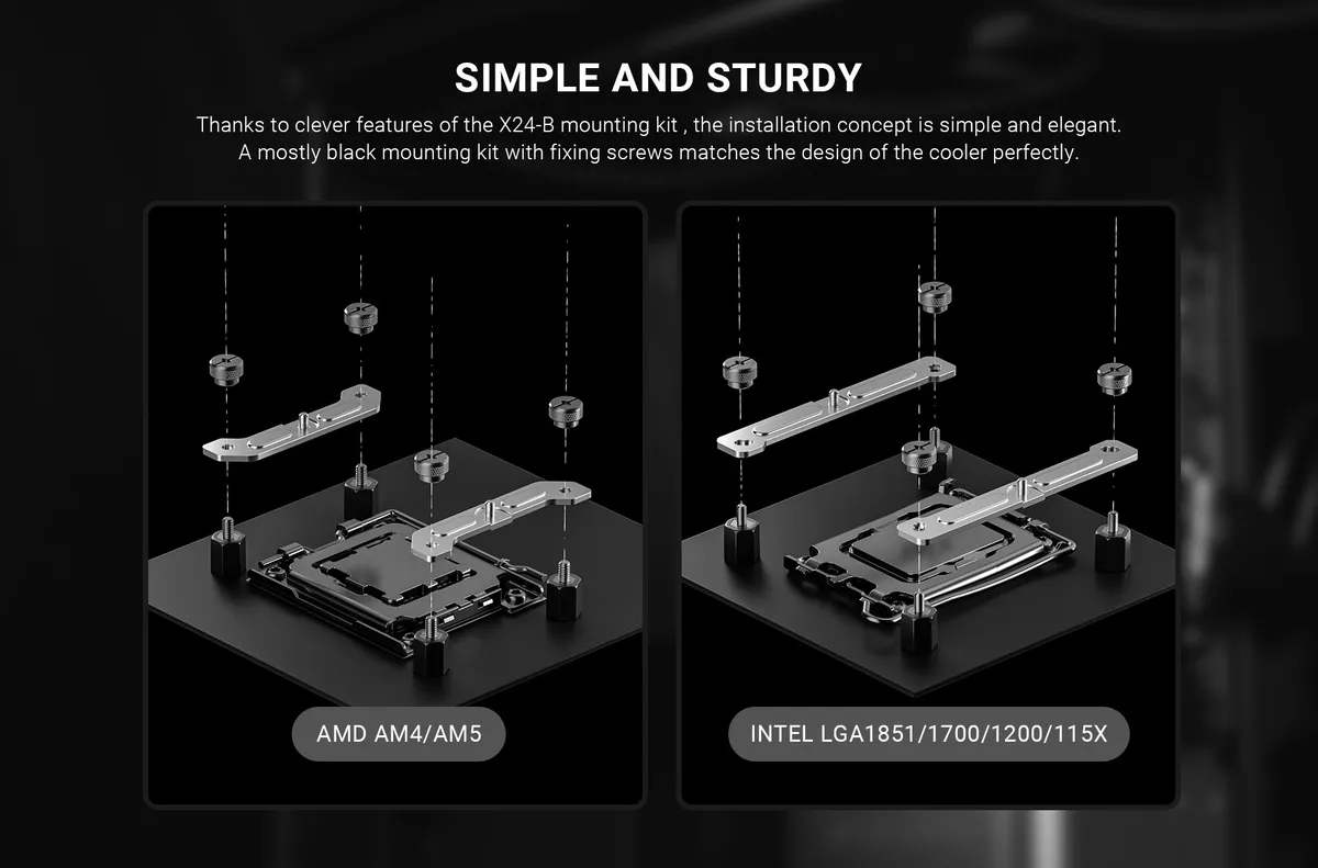 Кулер процесорний ID-Cooling Frozn A620 Pro SE ARGB White - мініатюра 3