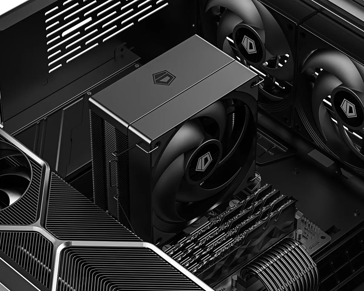 Кулер процесорний ID-Cooling SE-214-XT V2 Black - мініатюра 13