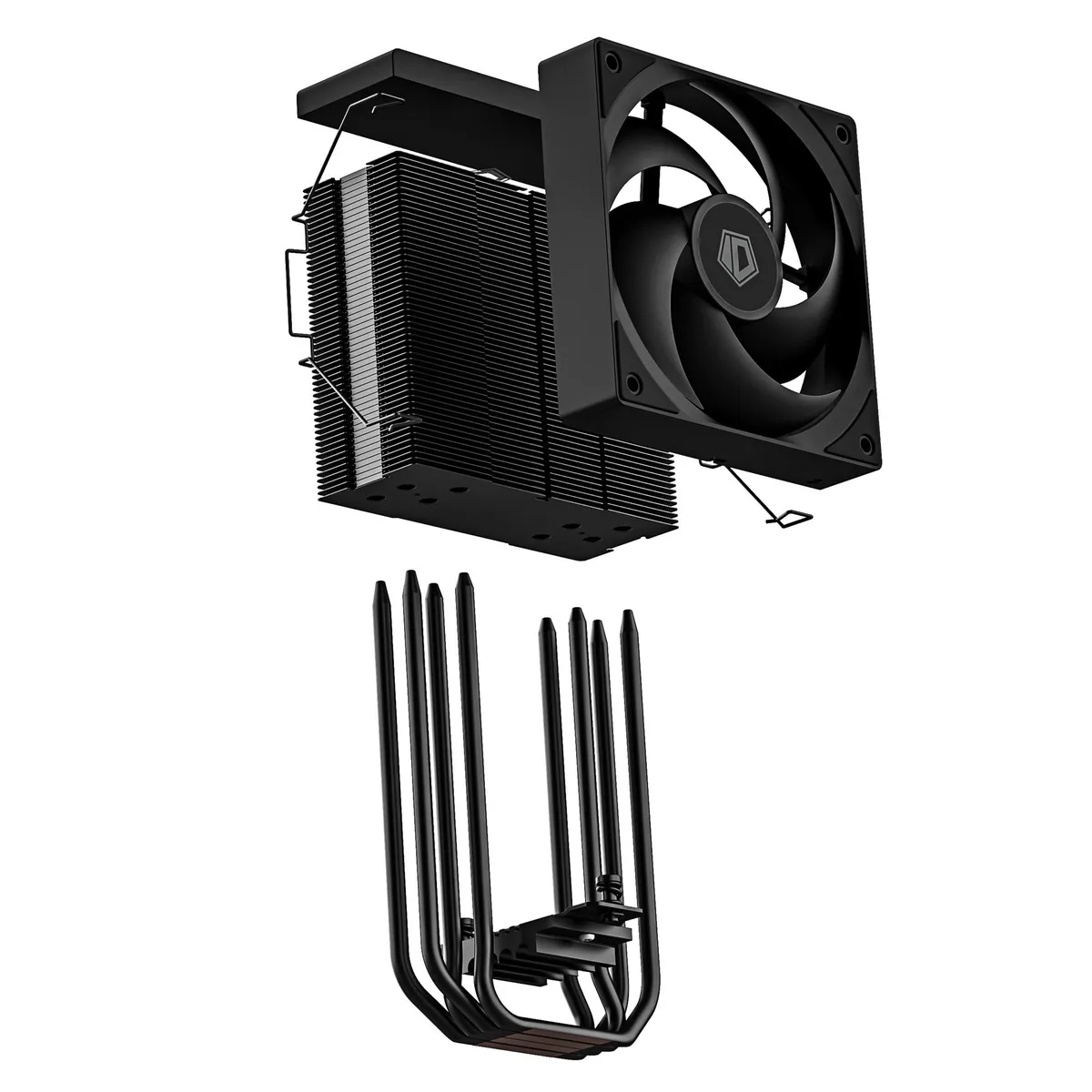 Кулер процесорний ID-Cooling SE-214-XT V2 Black - мініатюра 2