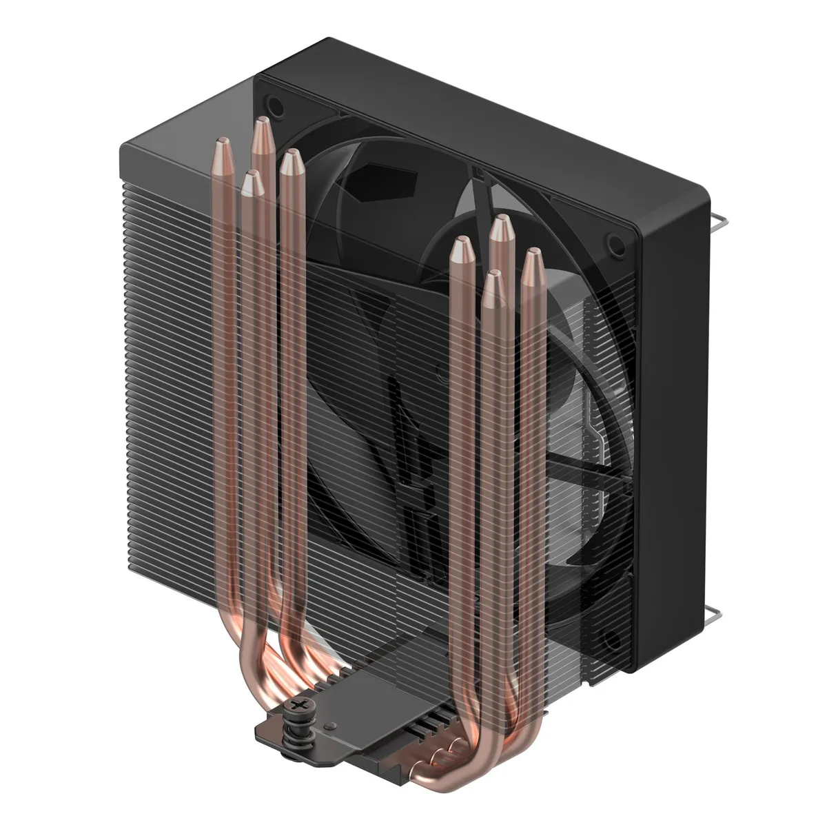 Кулер процесорний ID-Cooling SE-214-XT V2 Black - мініатюра 3