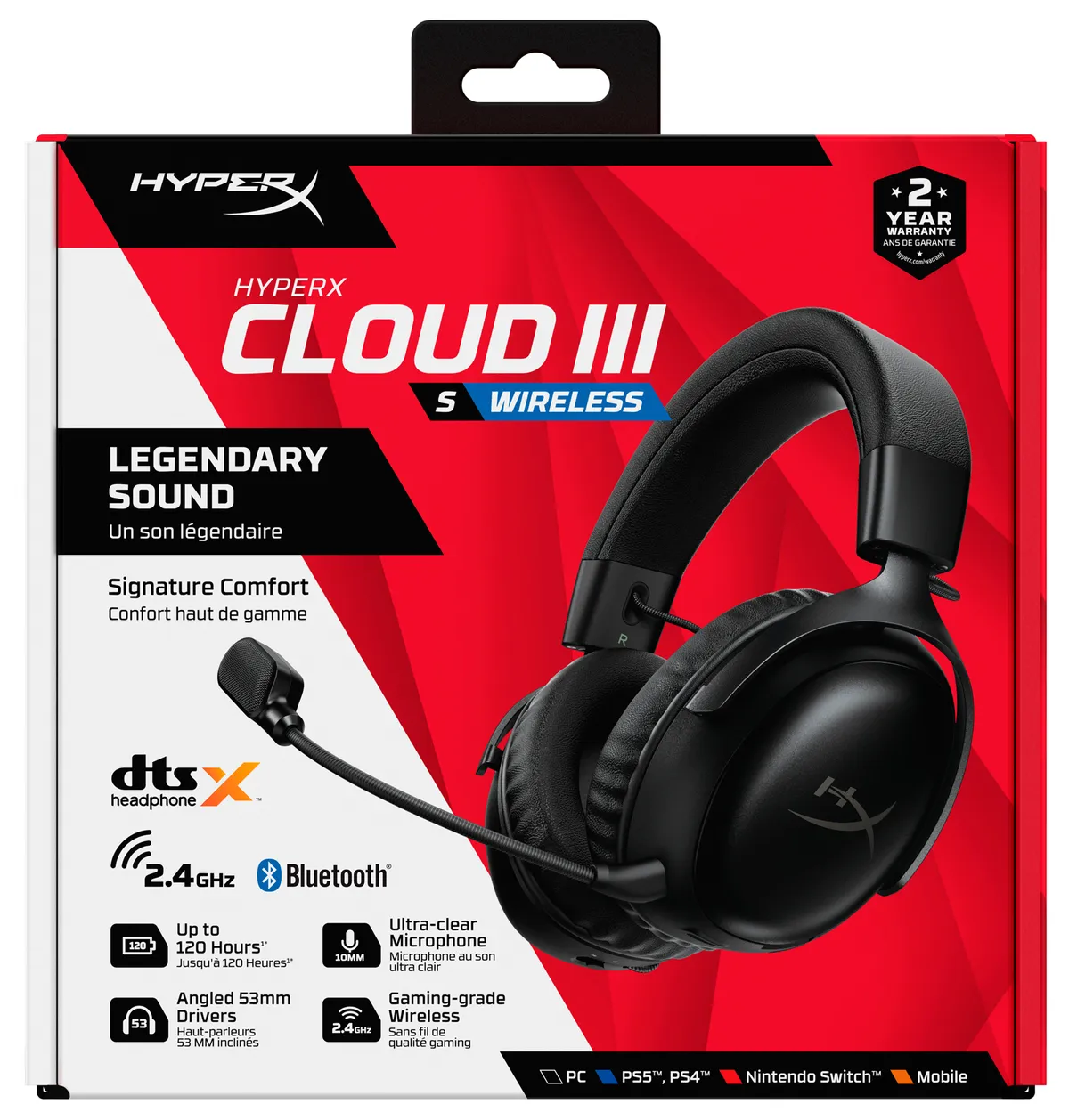 Гарнiтура HyperX Cloud III S Black (A59YZAA) - мініатюра 9