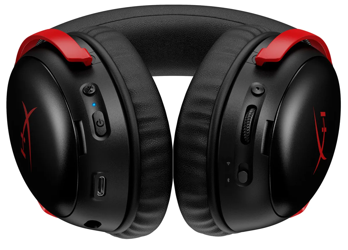 Гарнiтура HyperX Cloud III S Black/Red (A59Z0AA) - мініатюра 4