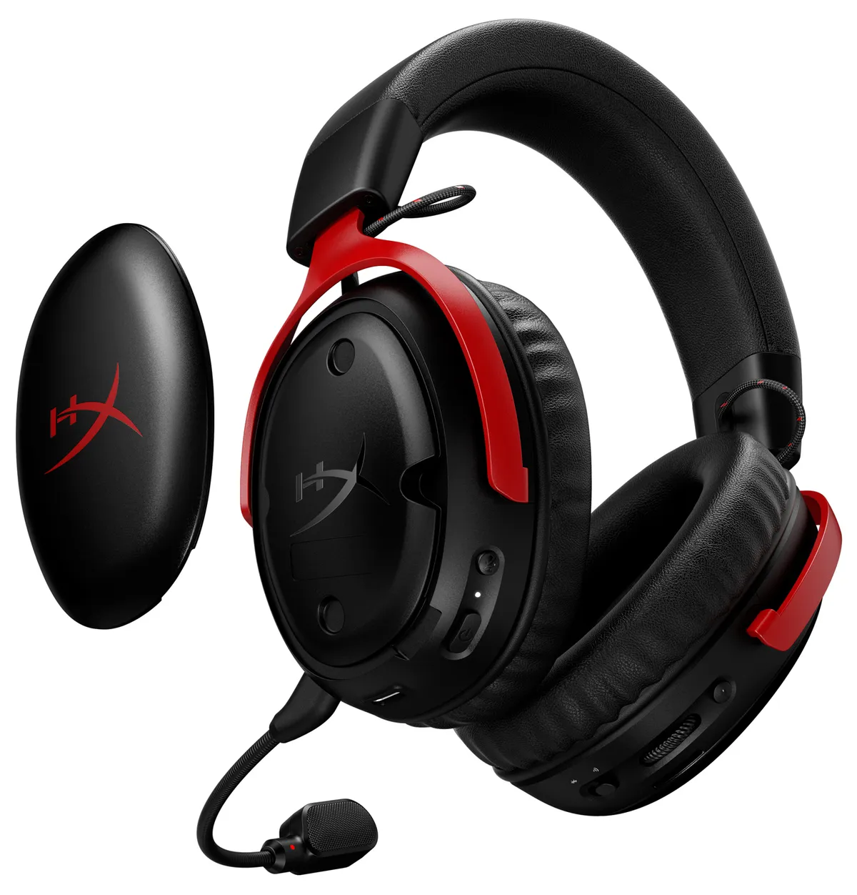 Гарнiтура HyperX Cloud III S Black/Red (A59Z0AA) - мініатюра 6